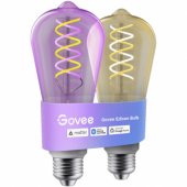 Smart Edison Light Bulb 500lm 2pcs