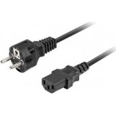 Power cable CEE 7/ 7 - C13 1.8m black