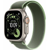 49mm Green/ Neon Trail Loop - M/ L - Natural Titanium Finish