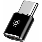 Mini Adapter Micro USB to USB Type-C Black