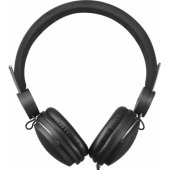 126-34 MiniJack Headset with Line-Mic Black