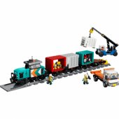 60509 Harbor Freight Train with Crane and Truck