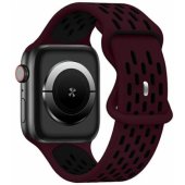 Apple Watch New Sport Silicone 42|44|45|49mm Burgundy