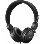 126-34 MiniJack Headset with Line-Mic Black