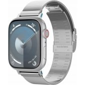 Sleek Link Apple Watch 42/ 44/ 45/ 49mm Silver