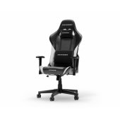 PRINCE L Black & White PVC Leather