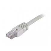 Patch cable F/ UTP Cat6 LSZH 250MHz 0.3m grey