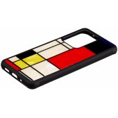 "SmartPhone case Samsung Galaxy S20 Ultra" Mondrian Black