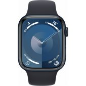 Watch Series 9 Cellular 45mm Midnight/ Midnight Sport Band - M/ L