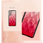 "SmartPhone case Samsung Galaxy S21+" Pink Lake Black