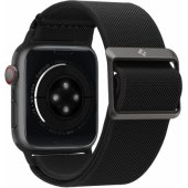 Apple Watch All Series (45mm/ 44mm/ 42mm) Watch Band Lite Fit Black