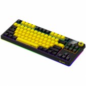 KBP70TKLW, Wireless TKL Mechanical Gaming Keyboard Pro Black/ Yellow