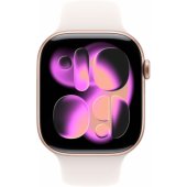 Watch Series 11 Cellular 46mm Rose Gold / Light Blush Sport Band - S/ M