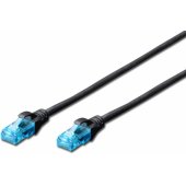CAT 5e U-UTP Patch Cable 1m Black
