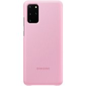 "Clear View Cover Galaxy S20 Plus (EF-ZG985CPEGEU)" Pink