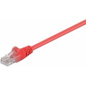 68369 CAT 5e patch cable, U/ UTP 3 m Red
