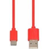 USB-A to USB-C 1m Red
