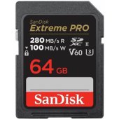Extreme Pro SDXC 64GB Class 10 UHS-II