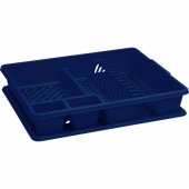 Dish drainer 45x38x8.8cm dark blue