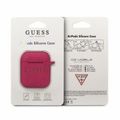 "Guaccsilglfu Silicone Case Apple Airpods" Pink