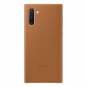 "Leather Cover Galaxy Note 10 (EF-VN970LAE)" Camel