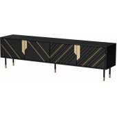 MOUNTAIN 4D 204x40x55 Black + Gold