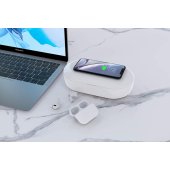 Wireless Charging Disinfection Box White