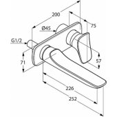 Basin Water Mixer Ambienta 532450575