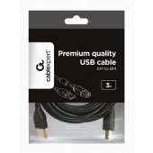 USB AM to BM 1.8m Black CCF-USB2-AMBM-6