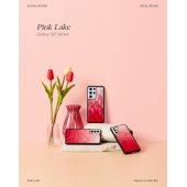 "SmartPhone case Samsung Galaxy S21+" Pink Lake Black