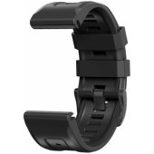 Silicone IconBand Strap for Garmin Fenix 5/ 6/ 6 PRO/ 7 Black