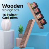 Cartridge Wooden Storage Case for Switch