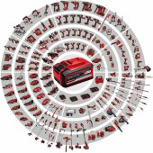 Einhell cordless impact wrench IMPAXXO 18/ 400, 1/ 2 (red/ black, without