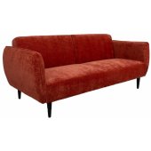 Sofa Bed HERMES 3-seater Orange