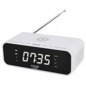 Radio alarm clock Adler AD 1192W Radio alarm clock with wireless charg