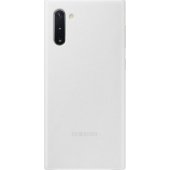 "Leather Cover Galaxy Note 10 (EF-VN970LWE)" White