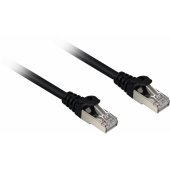 Network cable RJ45 CAT6a SFTP LSOH 3 m Black