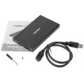 External HDD Enclosure Rhino Go 2,5" Black NKZ-0941