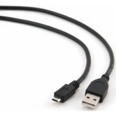 USB A to Micro B 0.1m Black