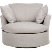 FLUFFY 110x105x65/ 86cm grey