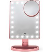 24 LED Touch Dimmable Makeup Mirror Rose Gold