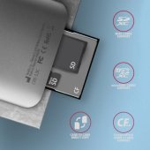 CRE-S3C SuperSpeed USB-C UHS-II reader
