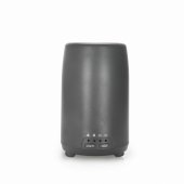Flame aroma diffuser 240ml, 12 hours, black