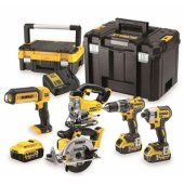 Tool kit DCK551P3T-QW 18V, 3x4Ah