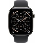 Watch Series 11 Cellular 46mm Slate Titanium / Black Sport Band - M/ L