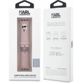 Karl Head NFT Watch Strap Apple Watch 42/ 44/ 45/ 46/ 49mm Pink
