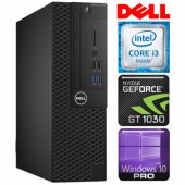 3050 SFF i3-7100 32GB 256SSD M.2 NVME GT1030 2GB WIN10Pro ReNew