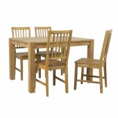 Dining set CHICAGO NEW table 120x90cm and 4 chairs 19954
