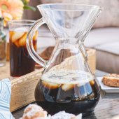 Coffee Maker Glass Handle 1.2L CM-8GH