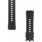 Quick Release Silicone Band 18mm Black